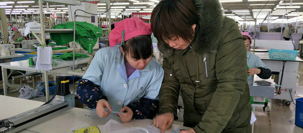 劉潭服裝工會為員工提前購車票,讓員工按時返鄉